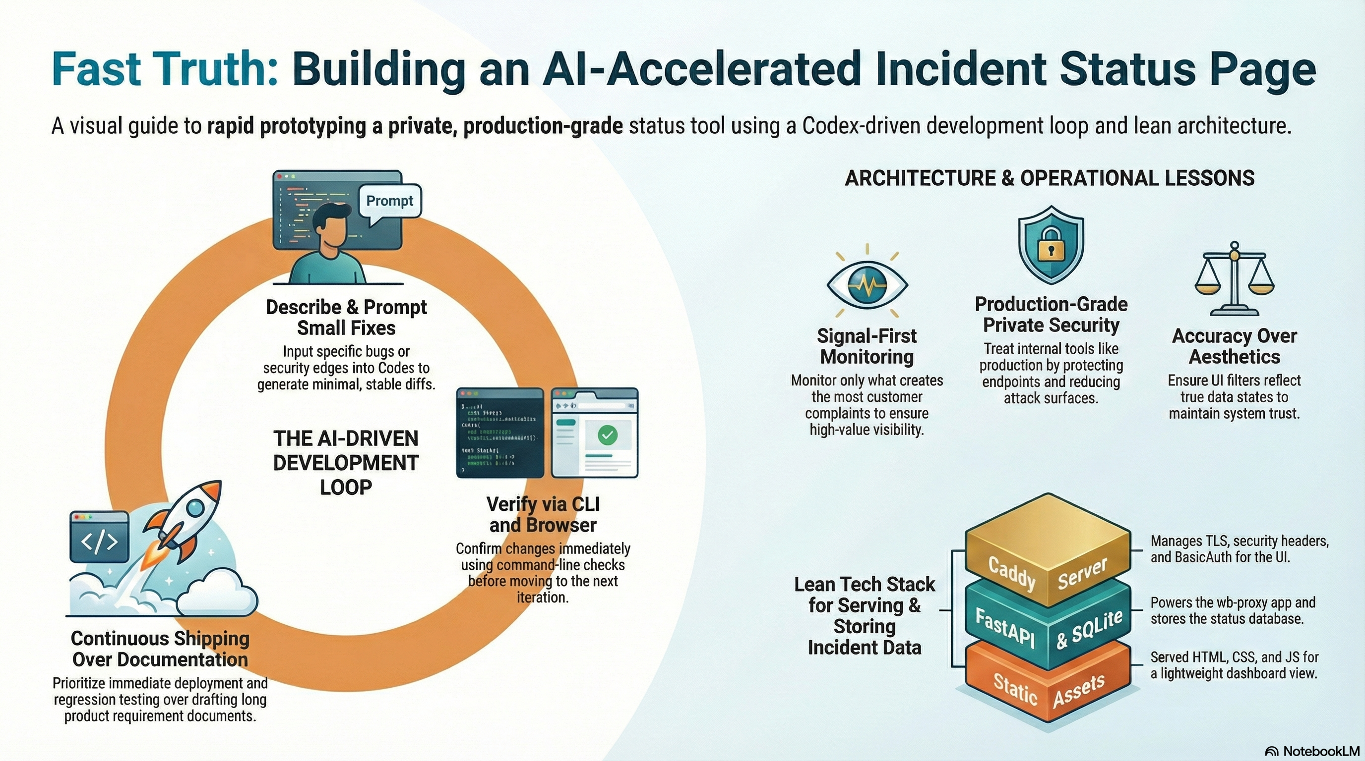 Fast Truth: Building an AI-Accelerated Incident Status Page